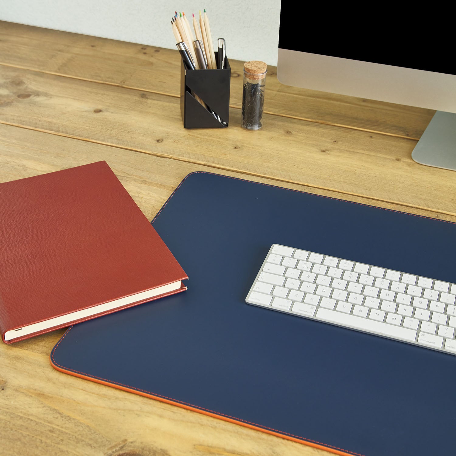 Blue Desk Mat